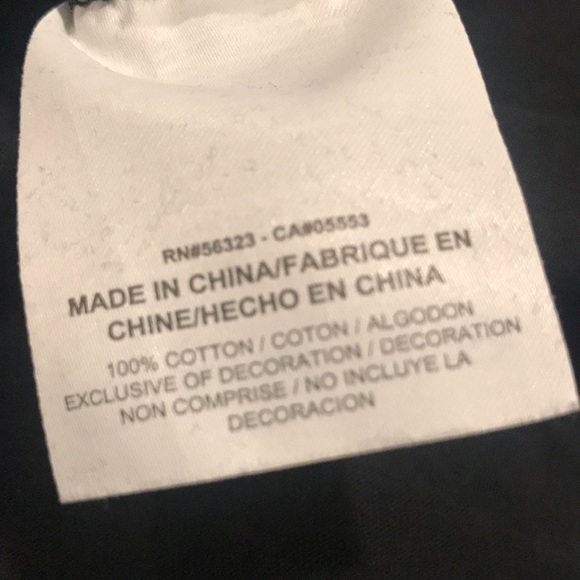 Nike “Just Do It” Number Crewneck Black White Graphic Tee XS - Picture 9 of 9